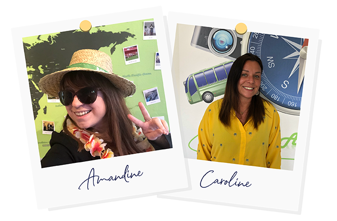 Amandine et Caroline Voyages Autour de Nous