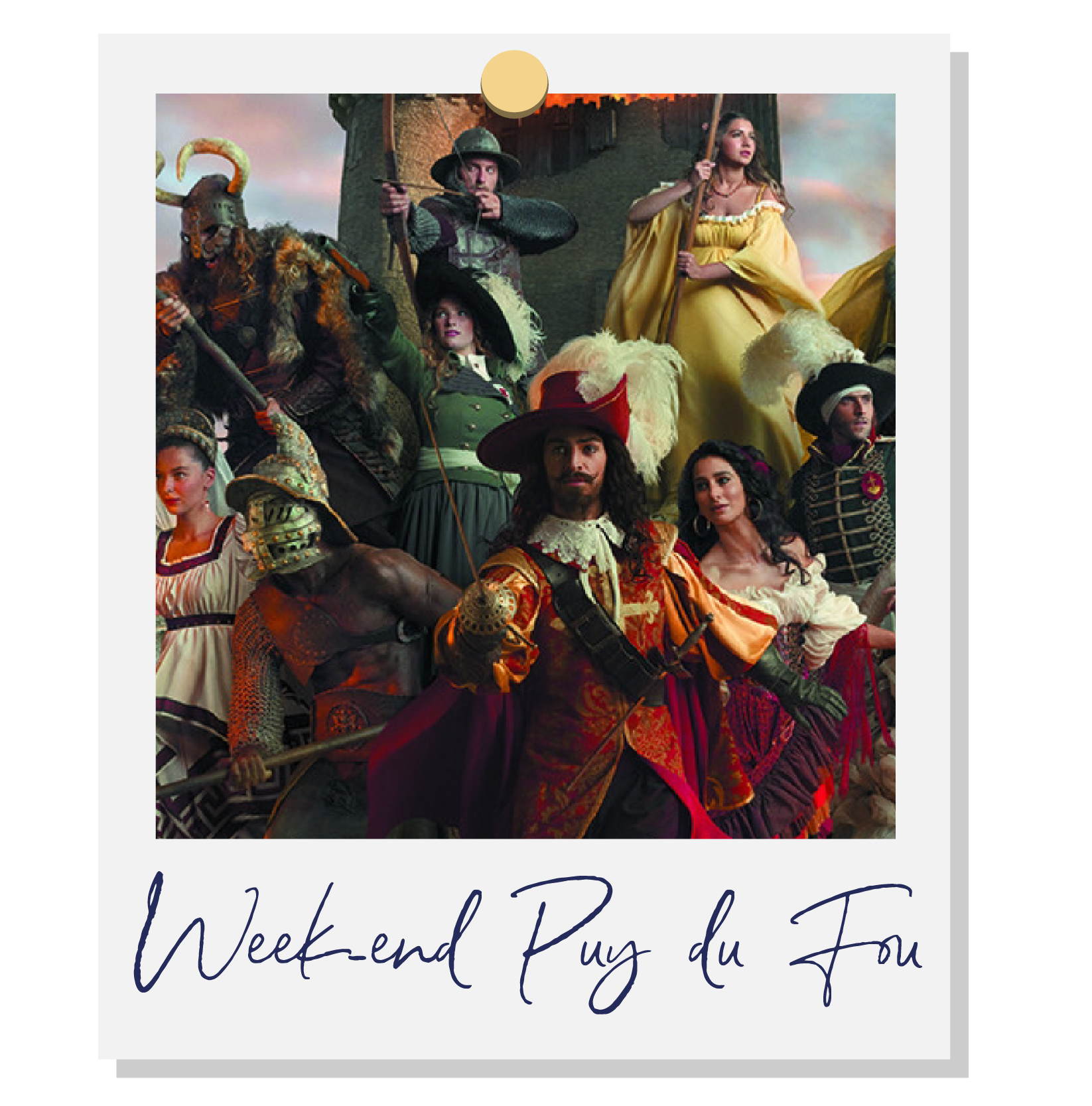 Week-End</br><span class="titre-voyage-dolce-vita">au Puy du Fou</br></span> <span class="date-voyage">Du 22 au 24 mai 2026</span>